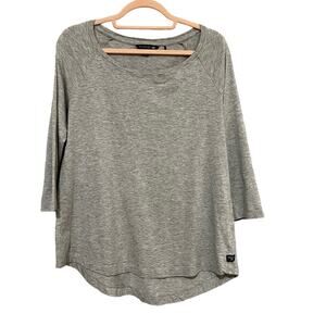 Taod&Co Organic Cotton + Lyocell long sleeve shirt Gray Small